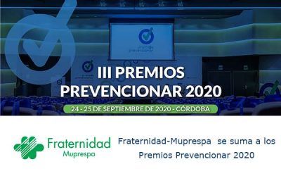 Fraternidad-Muprespa se suma a los Premios Prevencionar 2020