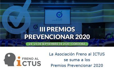 La Asociación Freno al ICTUS se suma a los Premios Prevencionar 2020