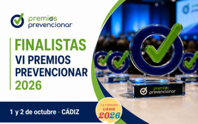 Finalistas de la VI Edición de los Premios Prevencionar 2026